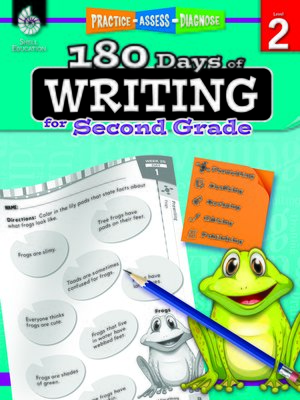 cover image of 180 Days of Writing for Second Grade: Practice, Assess, Diagnose